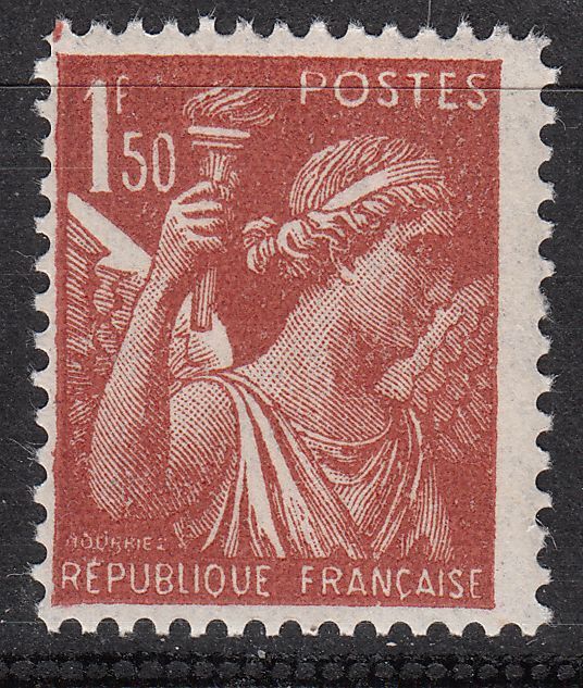 FRANCE TIMBRE N 652 TYPE IRIS 121229853979