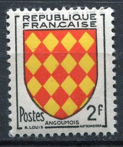 FRANCE TIMBRE NEUF N 1003 BLASON ANGOUMOIS 110620756679