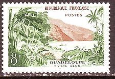 FRANCE TIMBRE NEUF N 1125 RIVIERE SENS A LA GUADELOUPE 400655544489