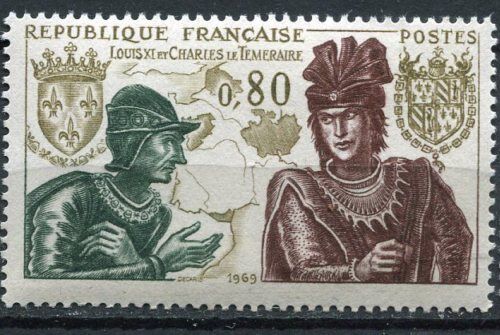 FRANCE TIMBRE NEUF N 1616 LOUIS XI 120666193639