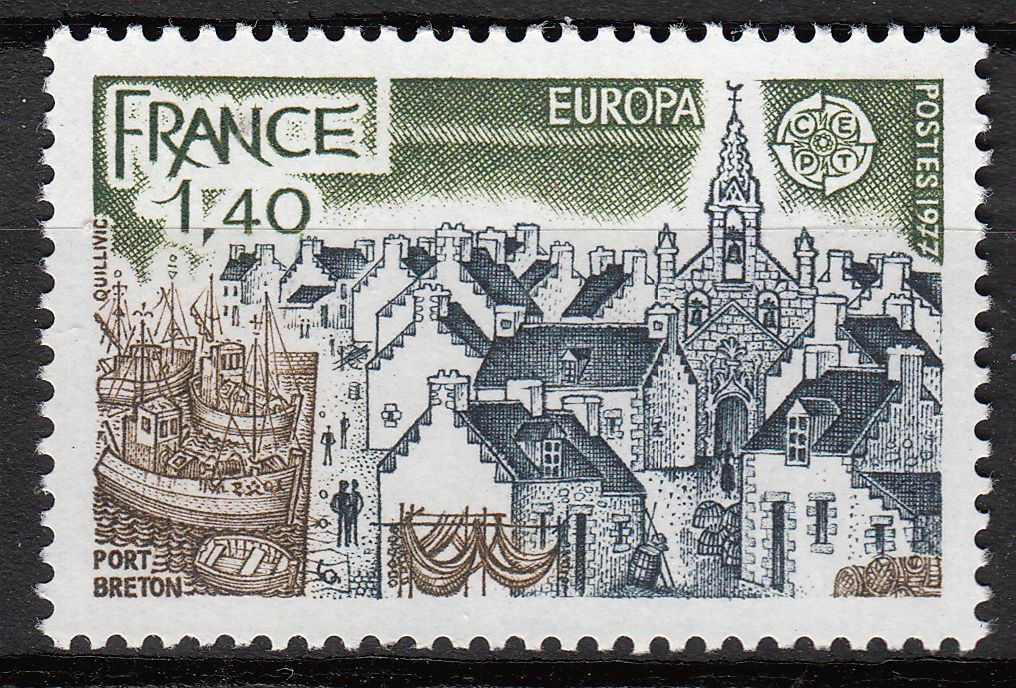 FRANCE TIMBRE NEUF N 1929 EUROPA PORT BRETON 401026256029