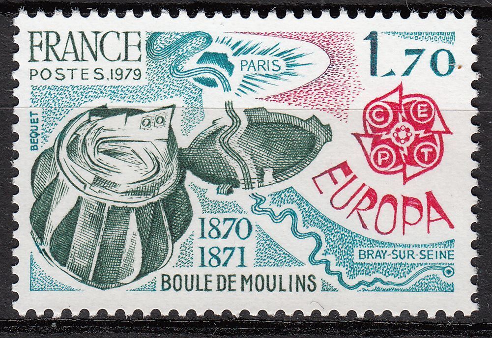 FRANCE TIMBRE NEUF N 2047 BOULE DE MOULINS 121814026829