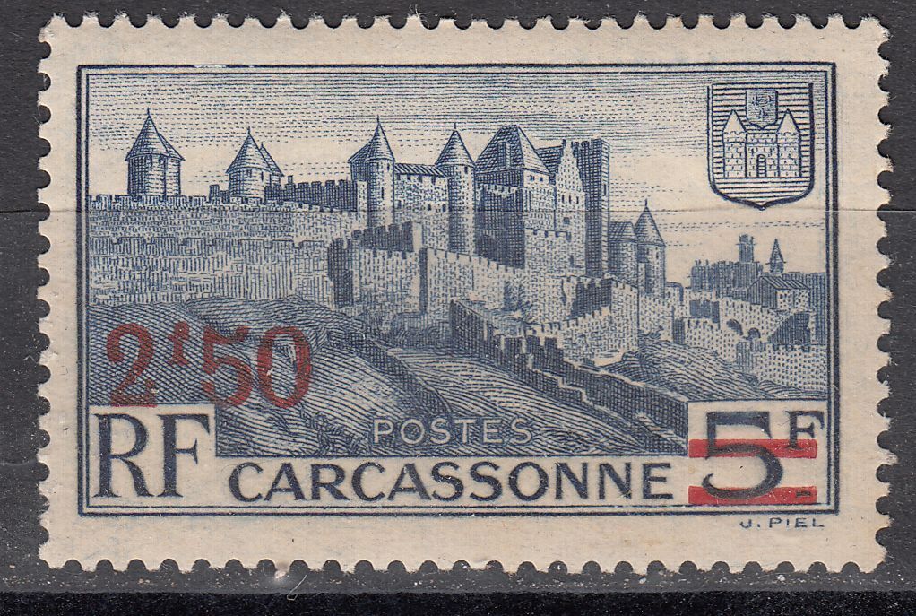 FRANCE TIMBRE NEUF N 490 CARCASSONNE 121053783079