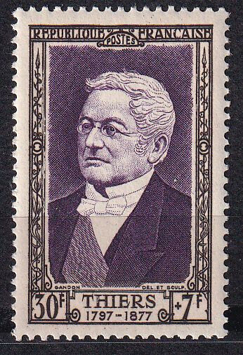 FRANCE TIMBRE NEUF N 935 ADOLPHE THIERS HOMME D ETAT 125788292719