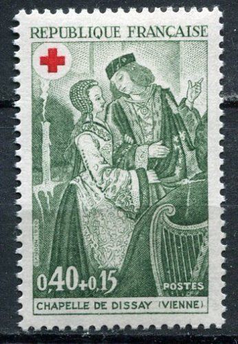 FRANCE TIMBRE NEUF N1661 CROIX ROUGE SEIGNEURS 110630466629