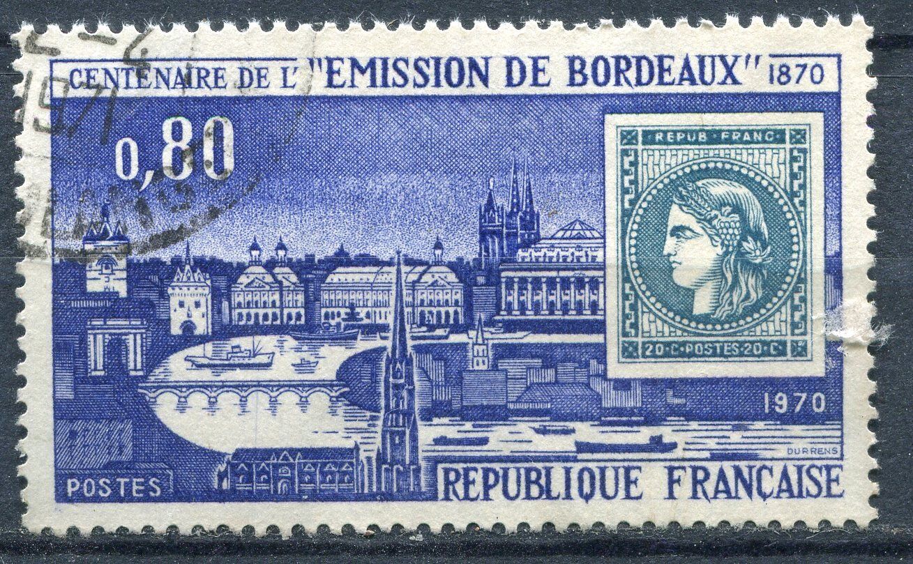 FRANCE TIMBRE OBL N 1659 VUE GENERALE DE BORDEAUX 120964436559