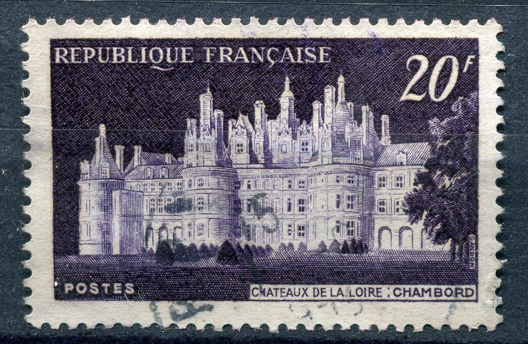 FRANCE TIMBRE OBL N 924 CHATEAU DE CHAMBORD 110936114279