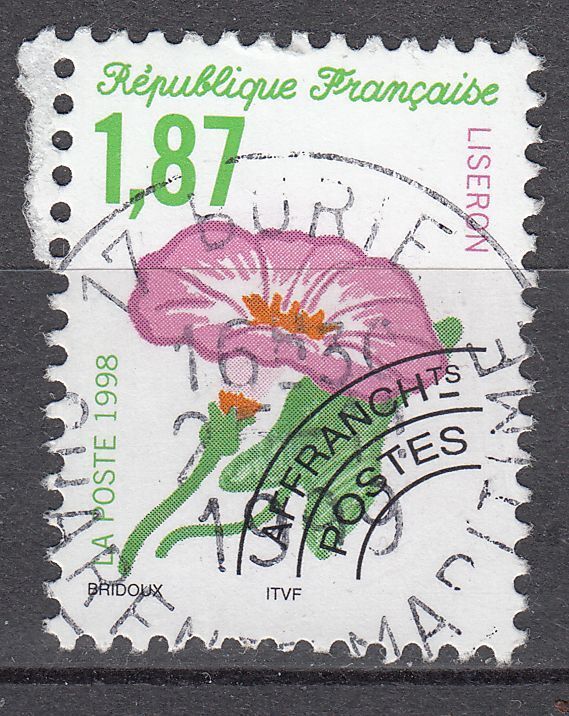 FRANCE TIMBRE PREOBLITERE N 240 OBL LISERON FLORE 123590973459