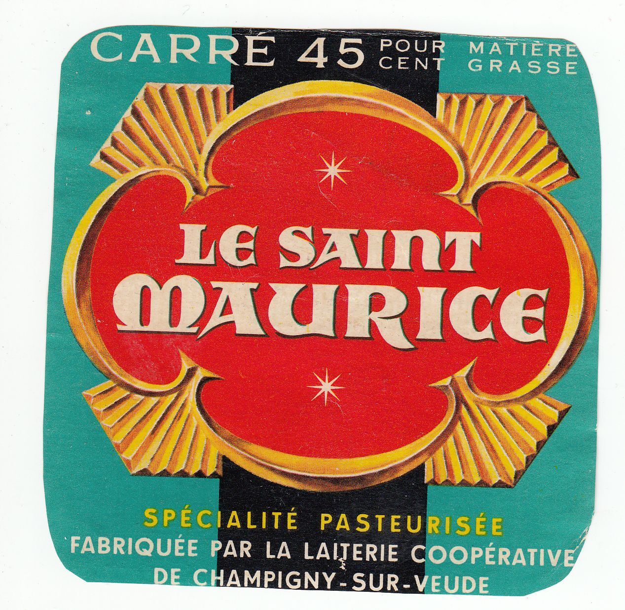 FROMAGE CARRE LE SAINT MAURICE CHAMPIGNY SUR VEUDE 121663093099