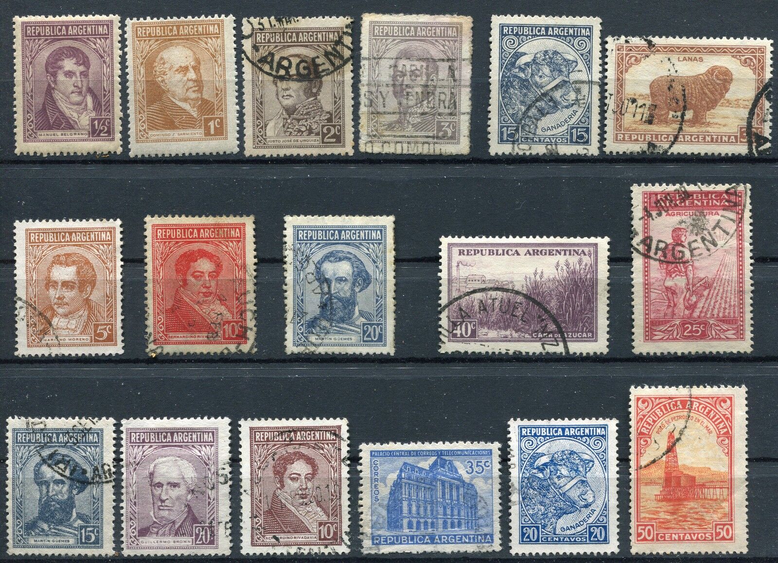 LOT DIVERS TIMBRE ARGENTINE STAMP ARGENTINA 121334218719