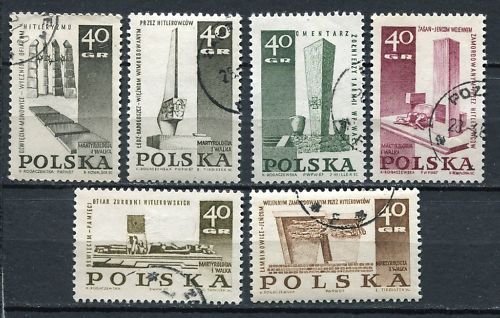 LOT TIMBRES POLSKA MARTYROLOGIE ET LUTTE 110635704489