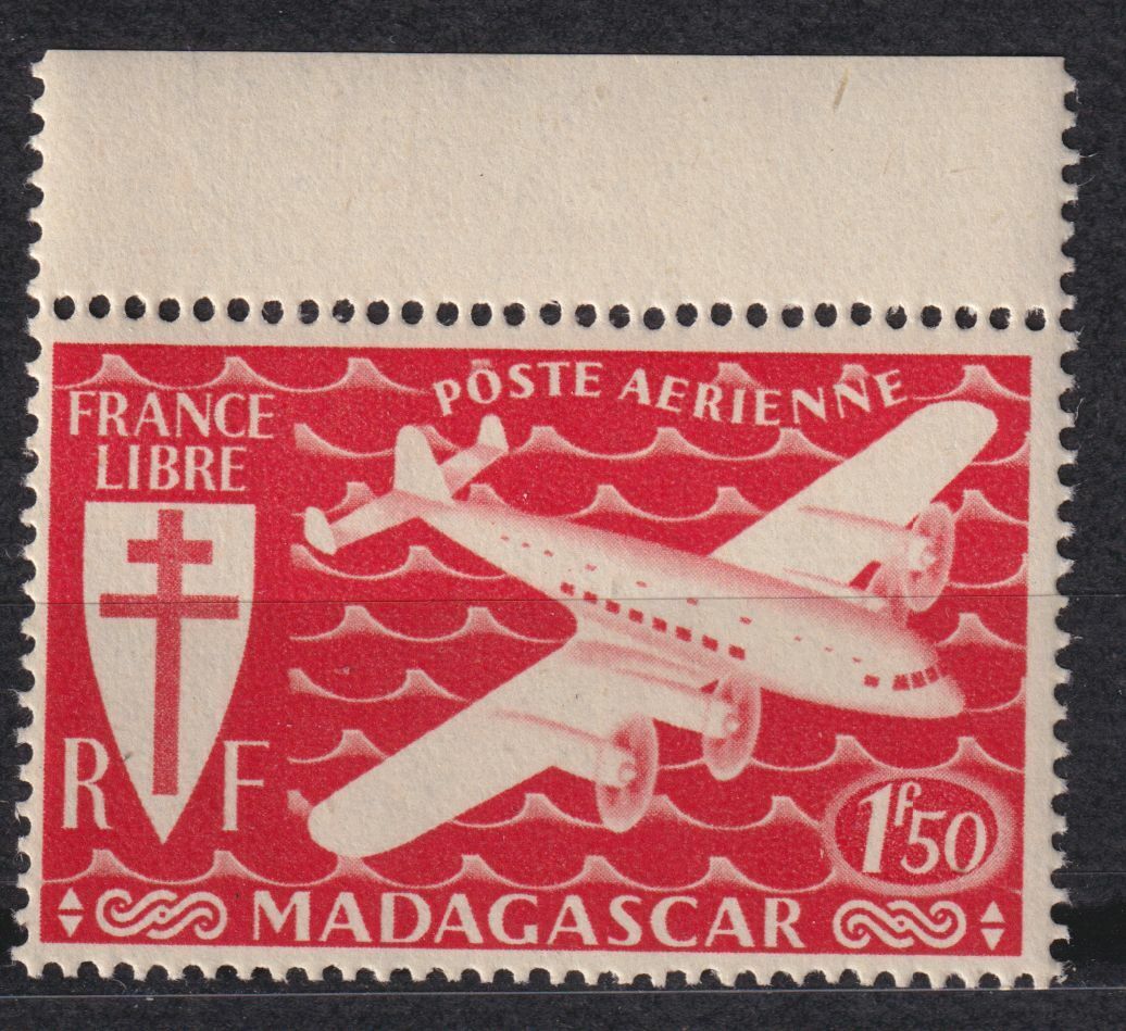 MADAGASCAR TIMBRE COLONIE FRANCE NEUF PA N 56 SERIE DE LONDRES 124800729819