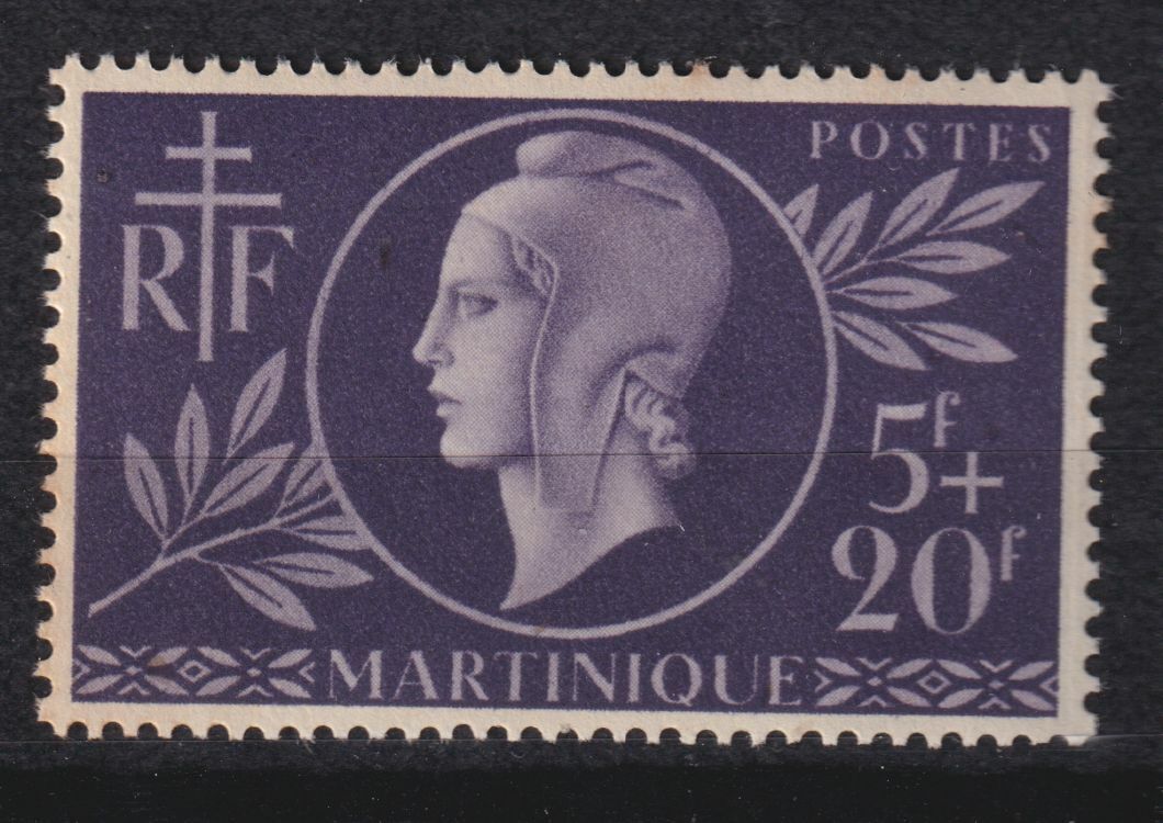 MARTINIQUE TIMBRE COLONIE FRANCE NEUF N 198 ENTRAIDE FRANCAISE 402976010989