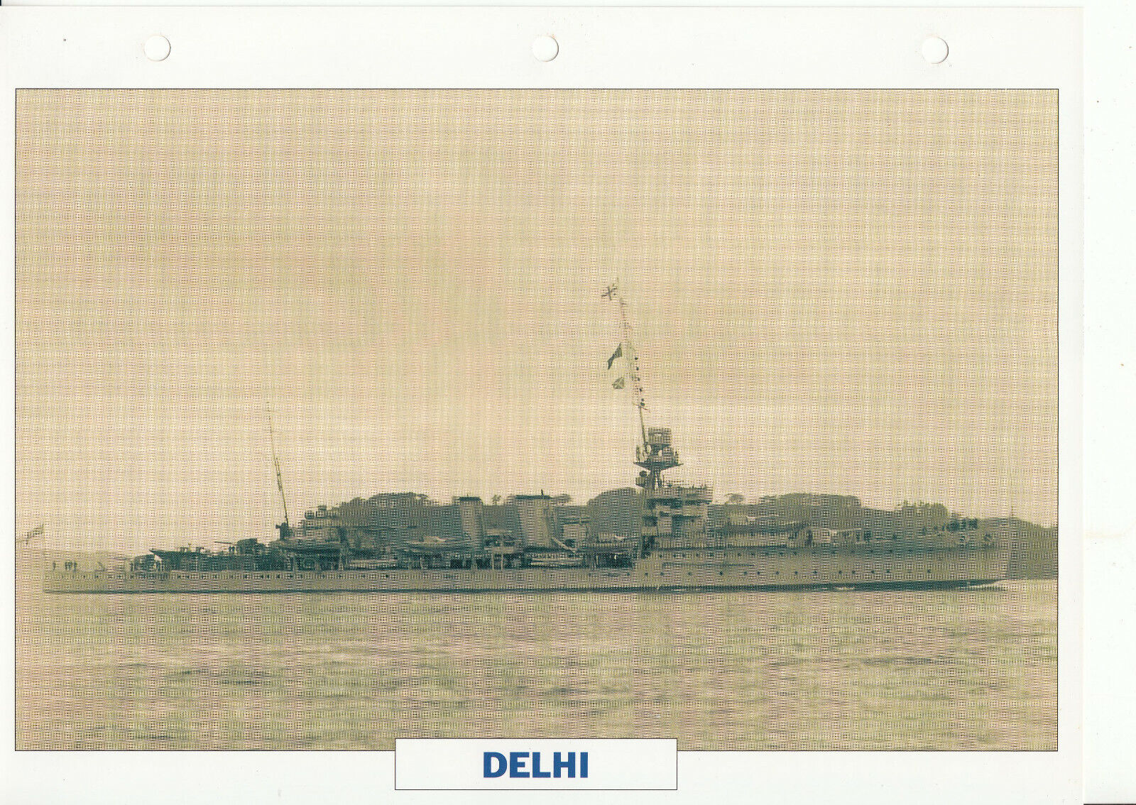 PHOTO BATEAU MILITAIRE CROISEUR DELHI GRANDE BRETAGNE 1919 401774060939