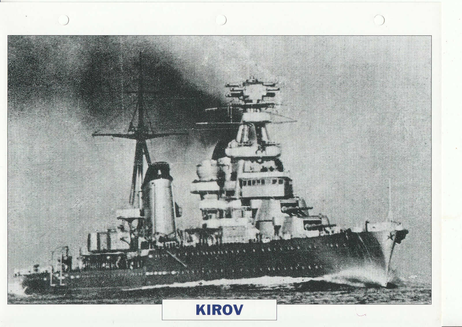 PHOTO BATEAU MILITAIRE CROISEUR KIROV URSS 1936 401777164469