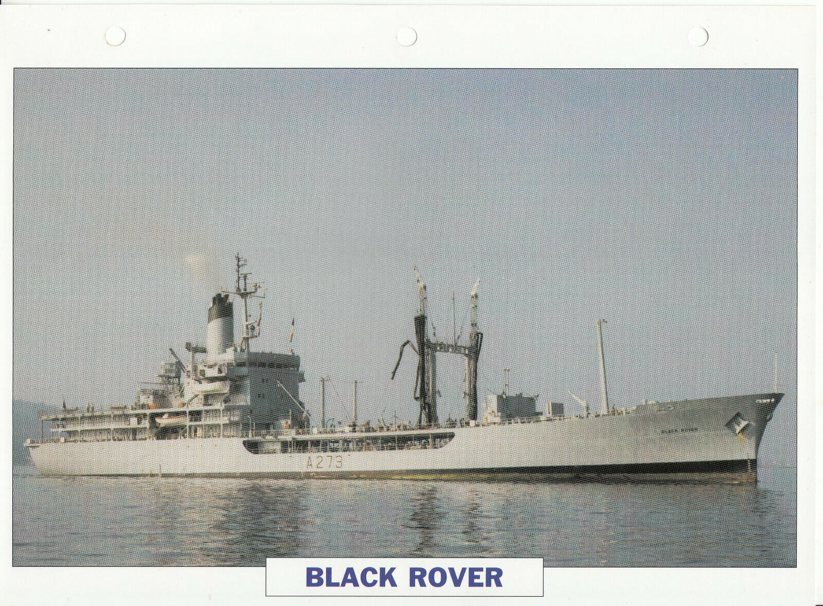 PHOTO BATEAU MILITAIRE PETROLIER BLACK ROVER GRANDE BRETAGNE 1973 401777164459