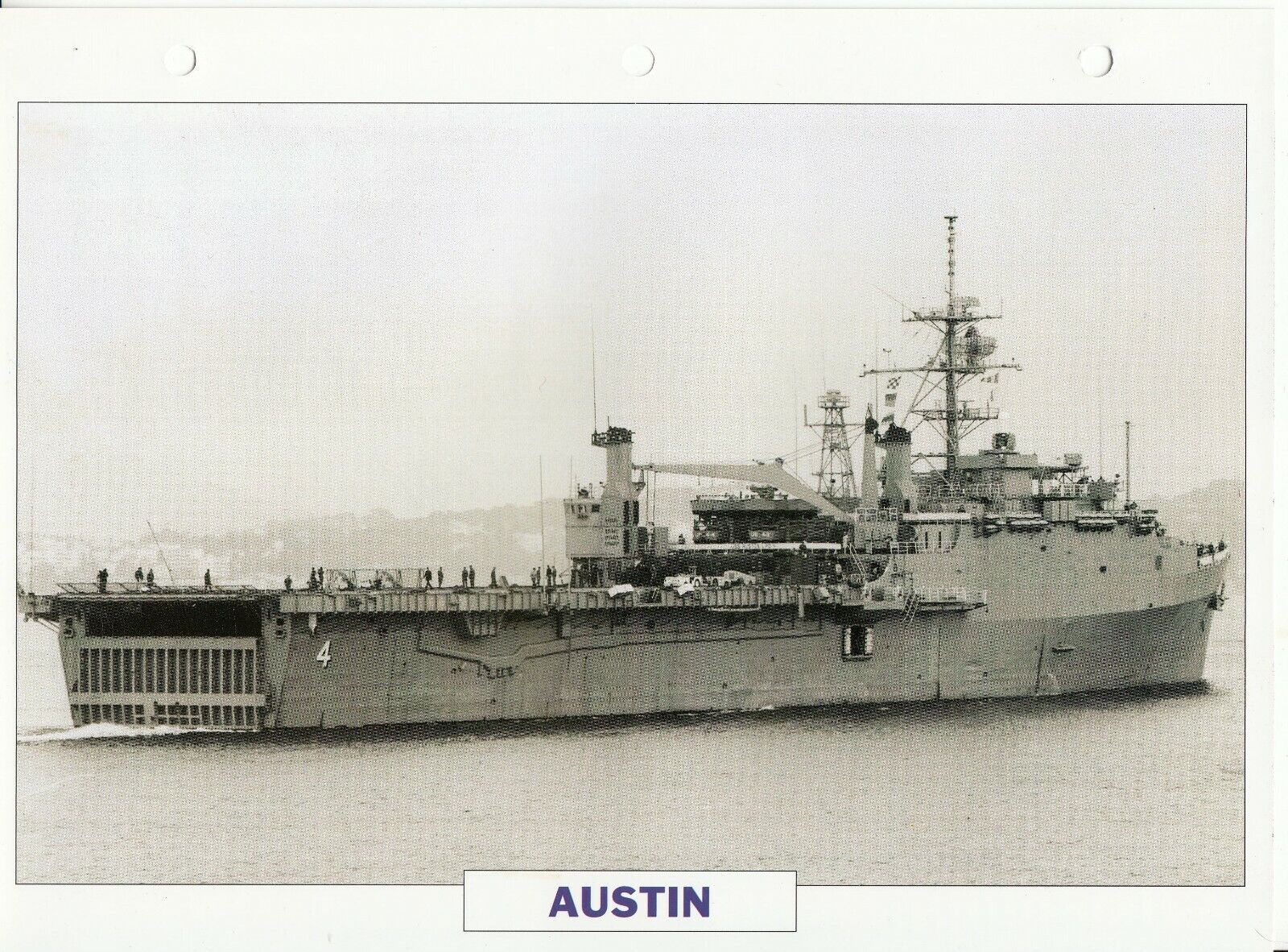 PHOTO BATEAU MILITAIRE TRANSPORT DE CHALANDS DE DEBARQUEMENT AUSTIN USA 1964 401767842369