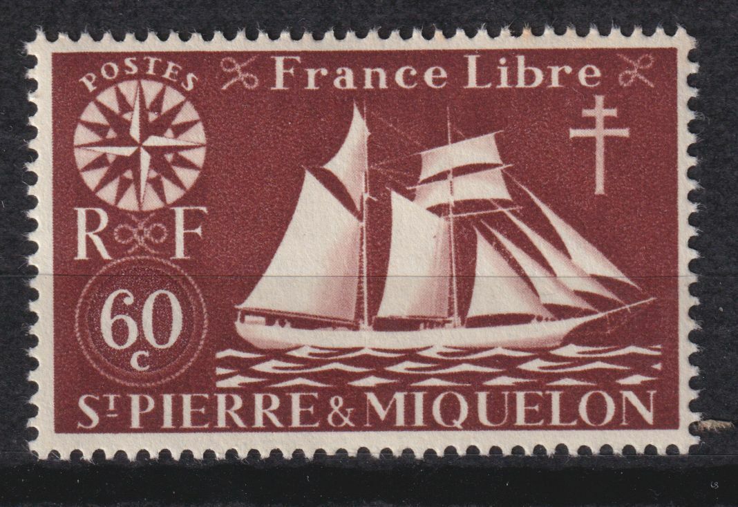 ST PIERRE ET MIQUELON TIMBRE COLONIE FRANCE NEUF N 301 SERIE DE LONDRES 124802976059