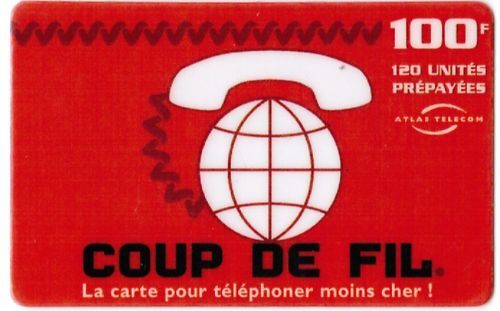 TELECARTE 100 F COUP DE FIL 120657061799