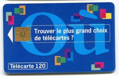 TELECARTE 120 FRANCE TELECOM OU 120656538359