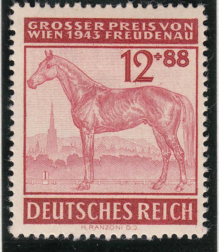 TIMBRE ALLEMAGNE NEUF CHARNIERE N 778 GRAND PRIX HIPPIQUE DE VIENNE 401183728969