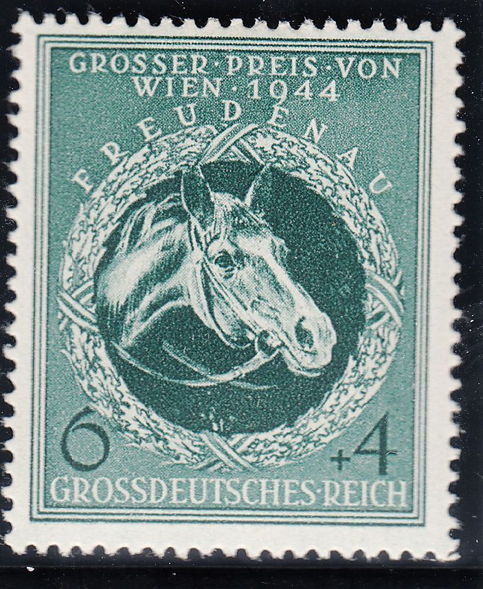 TIMBRE ALLEMAGNE NEUF CHARNIERE N 822 GRAND PRIX HIPPIQUE DE VIENNE 401183736989