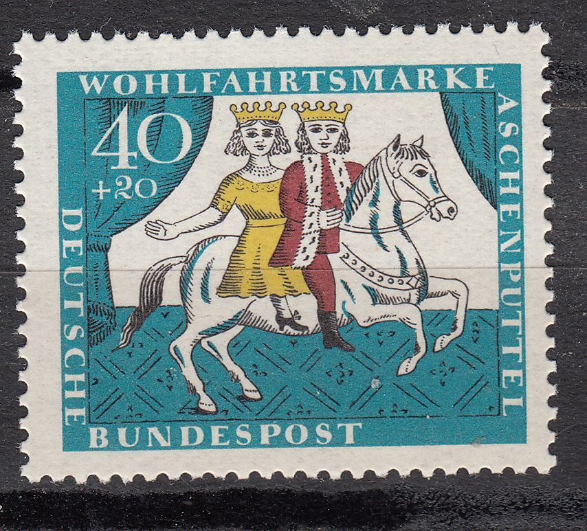 TIMBRE ALLEMAGNE NEUF N 354 SCENE DE CENDRILLON 122295623179