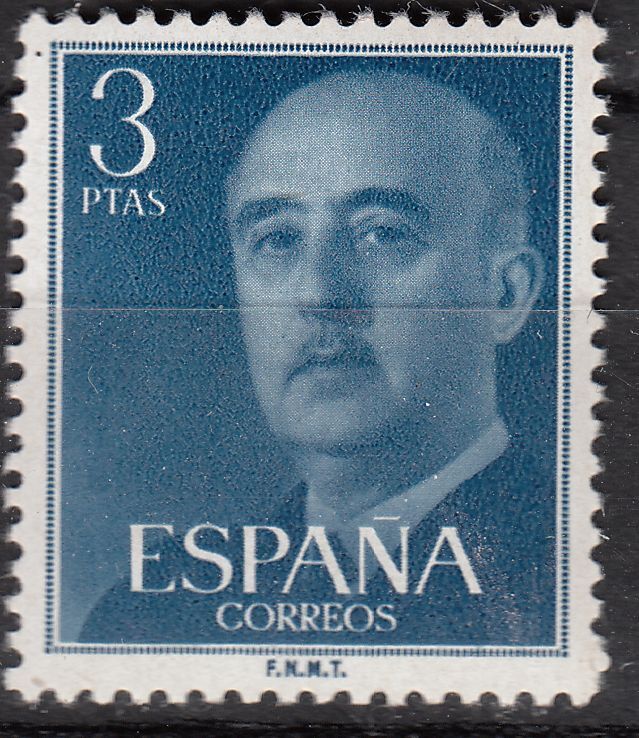 TIMBRE ESPAGNE NEUF N 866 GENERAL FRANCISCO FRANCO HELIOGRAVES 121954553259