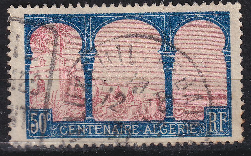 TIMBRE FRANCE OBLITERE N 263 CENTENAIRE ALGERIE FRANCAISE 125298038269