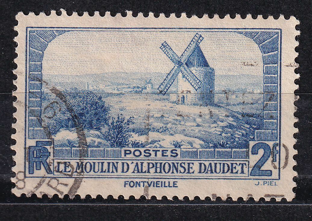 TIMBRE FRANCE OBLITERE N 311 LE MOULIN D ALPHONSE DAUDET 125276529619