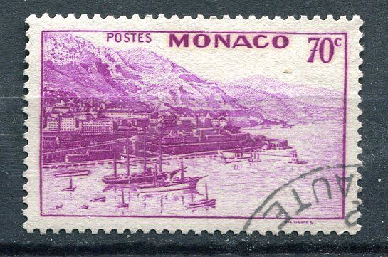 TIMBRE MONACO N 175 B RADE ET VUE DE MONTE CARLO 400688182459