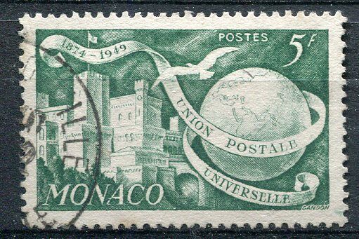 TIMBRE MONACO N 332 UNION POSTALE UNIVERSELLE 400689928949