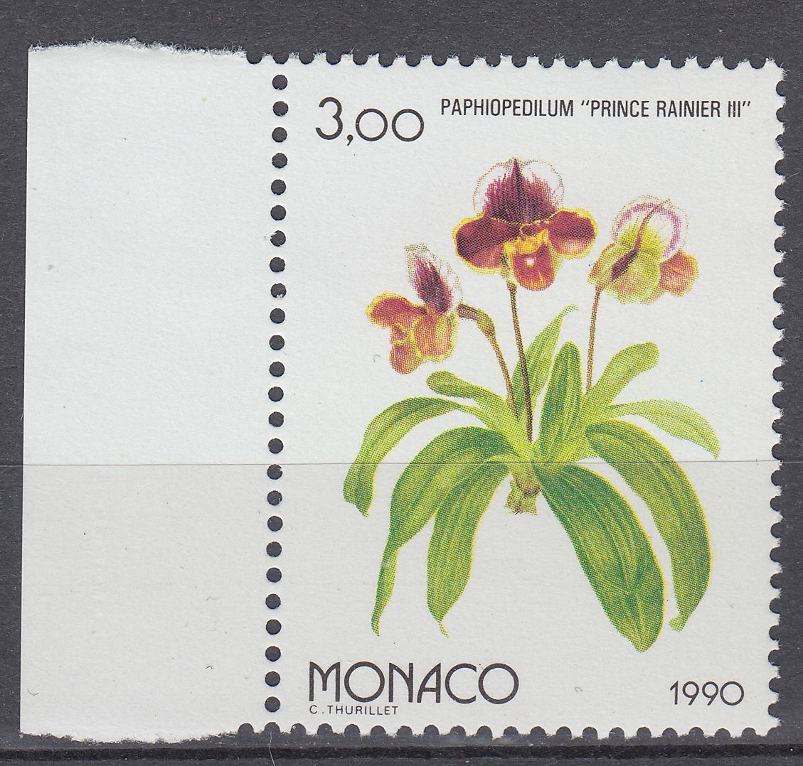 TIMBRE MONACO NEUF N 1711 FLEUR PRINCE RAINIER III 401646878749