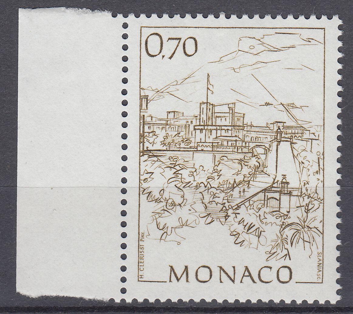 TIMBRE MONACO NEUF N 1765 LE PALAIS PRINCIER ET LA RAMPE MAJOR 123533489679