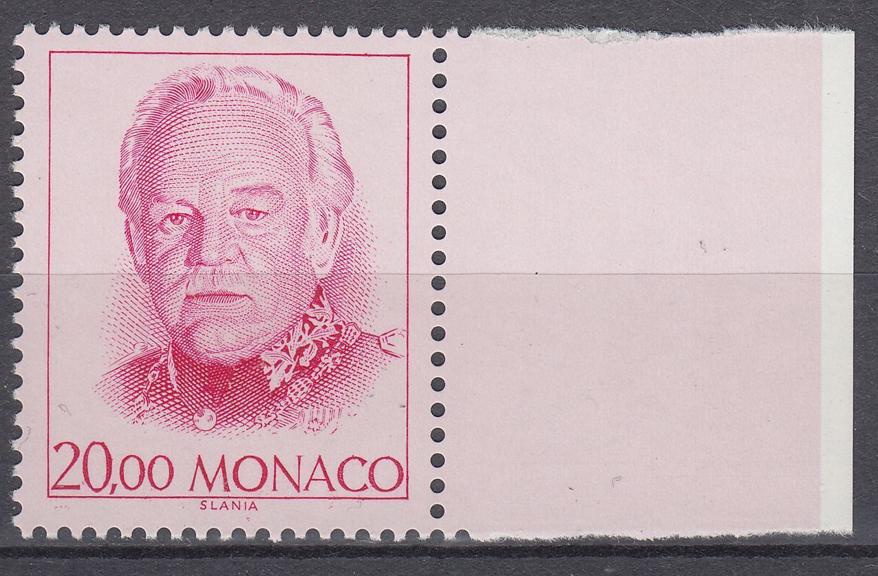 TIMBRE MONACO NEUF N 1778 RAINIER III TYPE CQ 123533751129