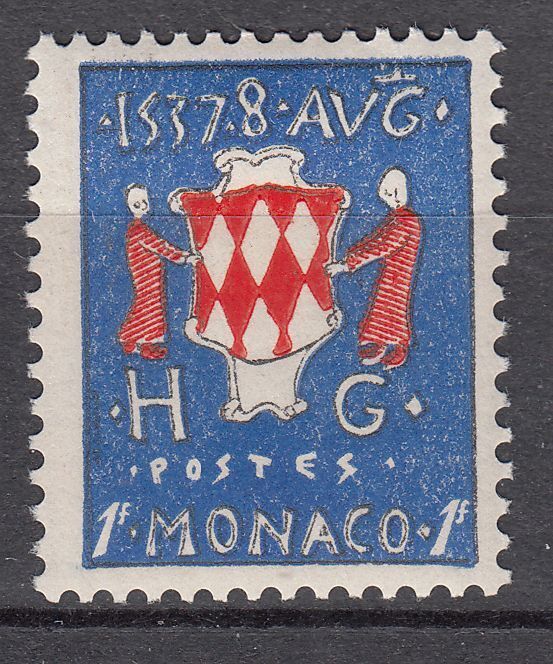 TIMBRE MONACO NEUF N 408 ARMOIRIE TYPOGRAPHIE 123477648769