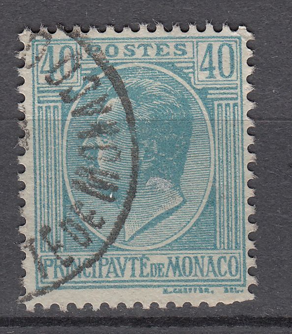 TIMBRE MONACO OBL N 84 PRINCE LOUIS II 401598312479