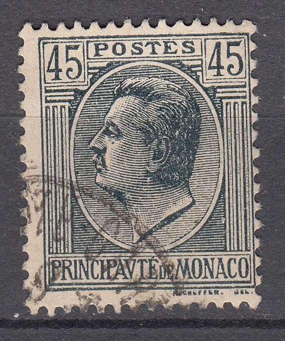 TIMBRE MONACO OBL N 85 PRINCE LOUIS II 401598312789