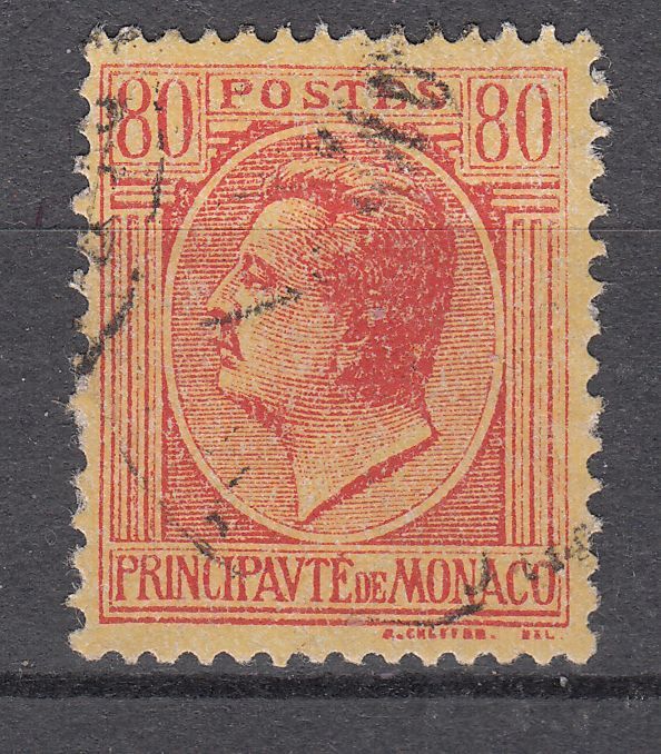 TIMBRE MONACO OBL N 93 PRINCE LOUIS II 123367554549