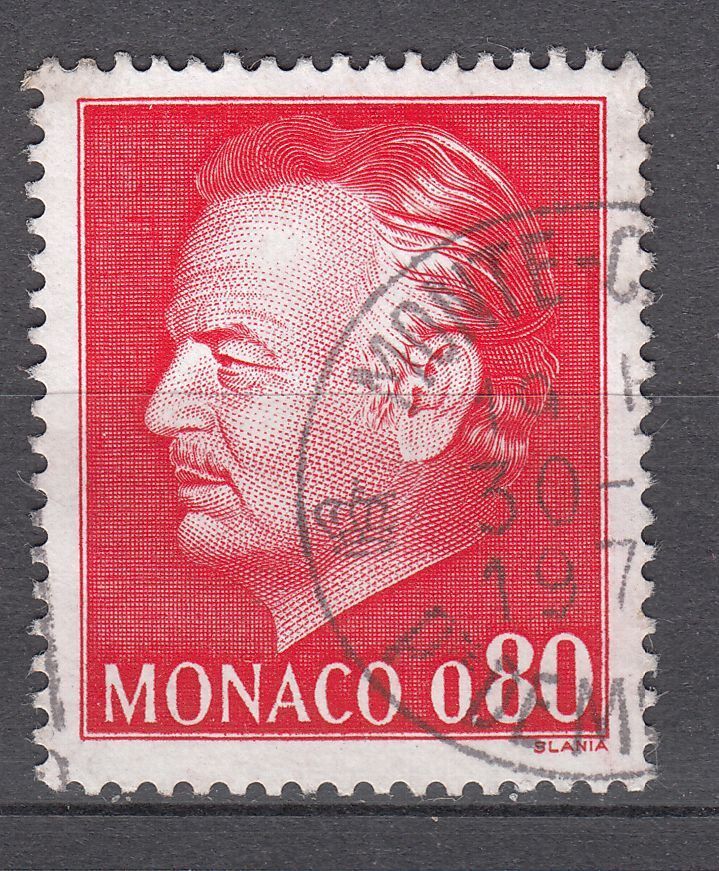 TIMBRE MONACO OBL N 993 EFFIGIE DU PRINCE 401589867879