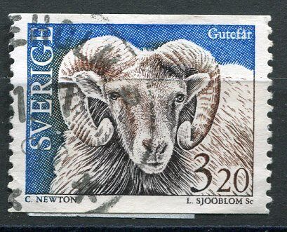 TIMBRE SUEDE SVERIGE MOUFLON 400491294629