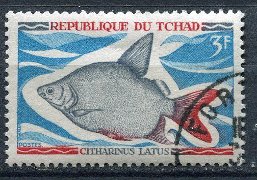 TIMBRE TCHAD FAUNE CITHARINUS LATUS 121119956099