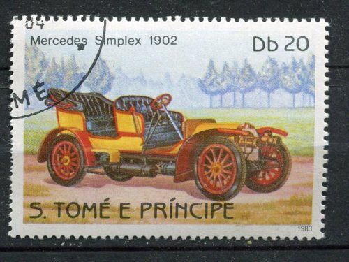 TIMBRE VOITURE MERCEDES SIMPLEX 1902 120688341099